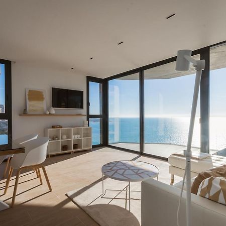 Modern Sea Front Jacuzzi Blue Sky Apartment Alicante Bagian luar foto