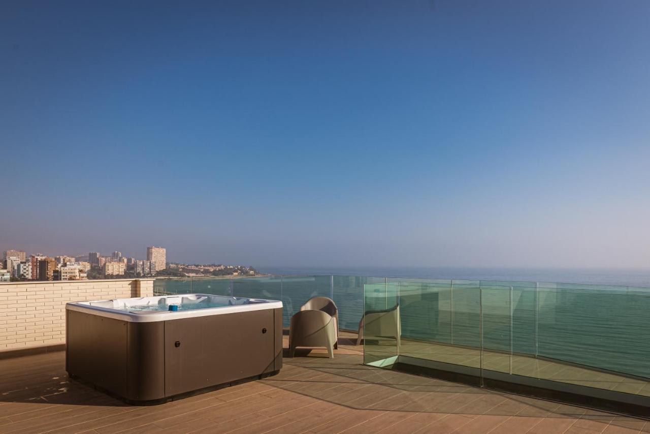 Modern Sea Front Jacuzzi Blue Sky Apartment Alicante Bagian luar foto
