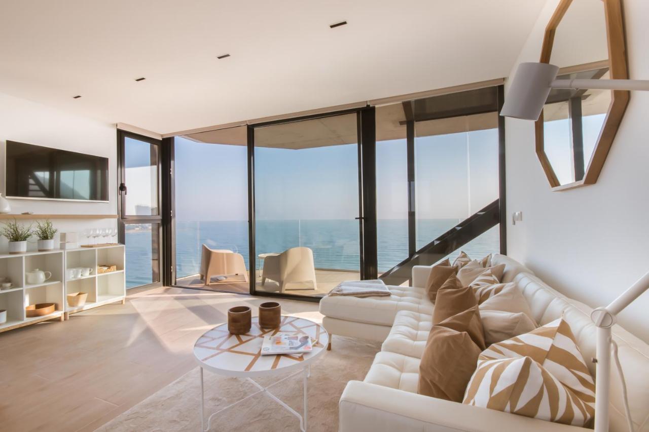Modern Sea Front Jacuzzi Blue Sky Apartment Alicante Bagian luar foto